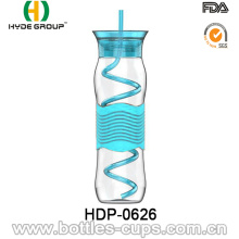 2016 Outdoor Portable Kunststoff Tritan Trinkflasche (HDP-0626)